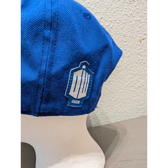 Doctor Who TARDIS Police Public Call Box Snapback Hat Blue BBC Licensed Cap 2009 - Picture 5 of 9